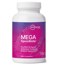 Load image into Gallery viewer, Microbiome Labs MegaSporeBiotic Probiotics for Digestive Health 180 Capsules
