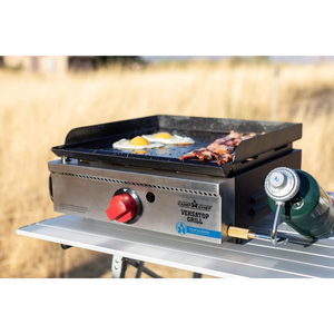 Camp Chef VersaTop Flat Top Tabletop Grill Gas Griddle Cooking & Camping Gear