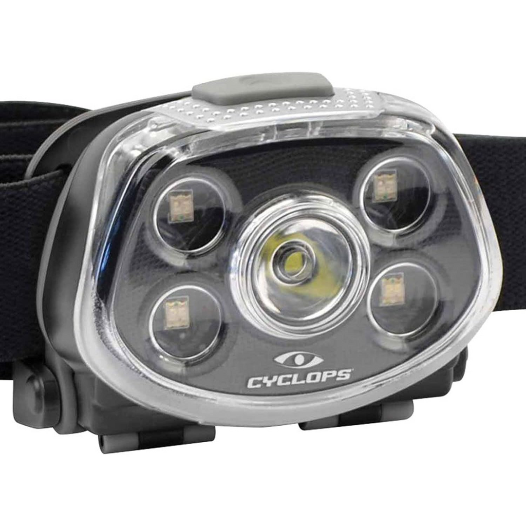 Cyclops Cyclops Force XP Tactical Durable Headlamp 350 Lumens Black 6 CT