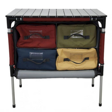 Load image into Gallery viewer, Camp Chef Mountain Series Outdoor Cooking Sherpa Table &amp; Organizer
