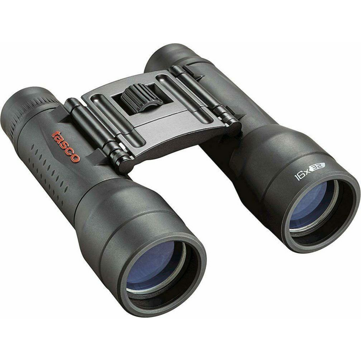 Tasco Essentials Roof 16x Binocular 16x32mm Black MC Box 6L 185 ft 6m