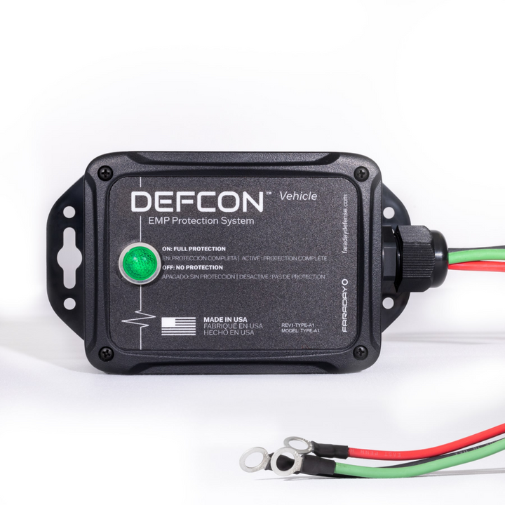 Faraday DEFCON Vehicle Advanced Security and EMP Protection System