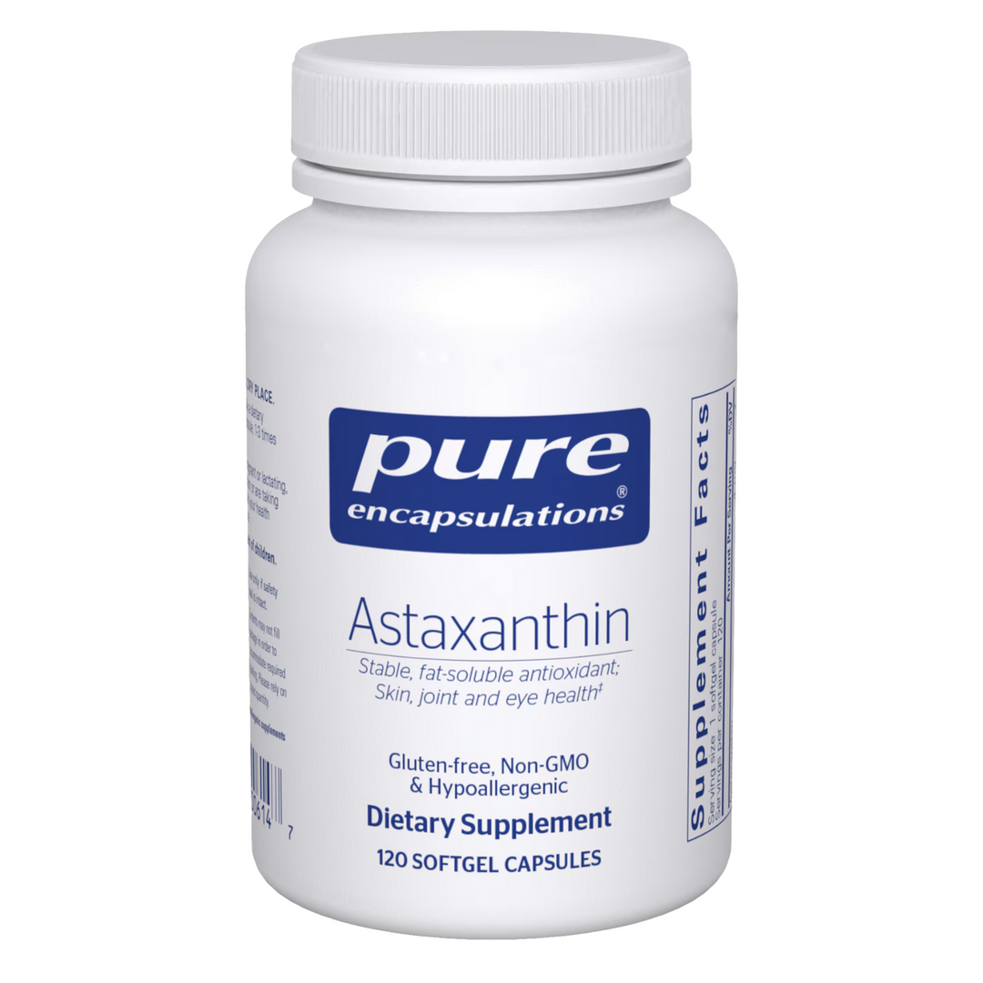 Pure Encapsulations Astaxanthin Supports Eye Skin Health 120 Capsules