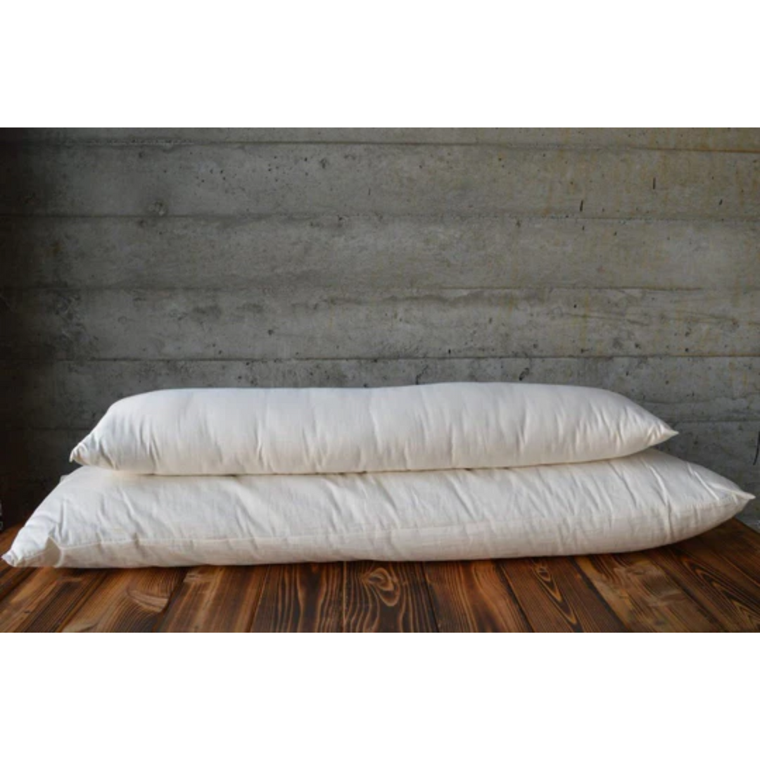 Almohadas corporales Holy Lamb Organics Buddy Size con funda, cómodas y ecológicas