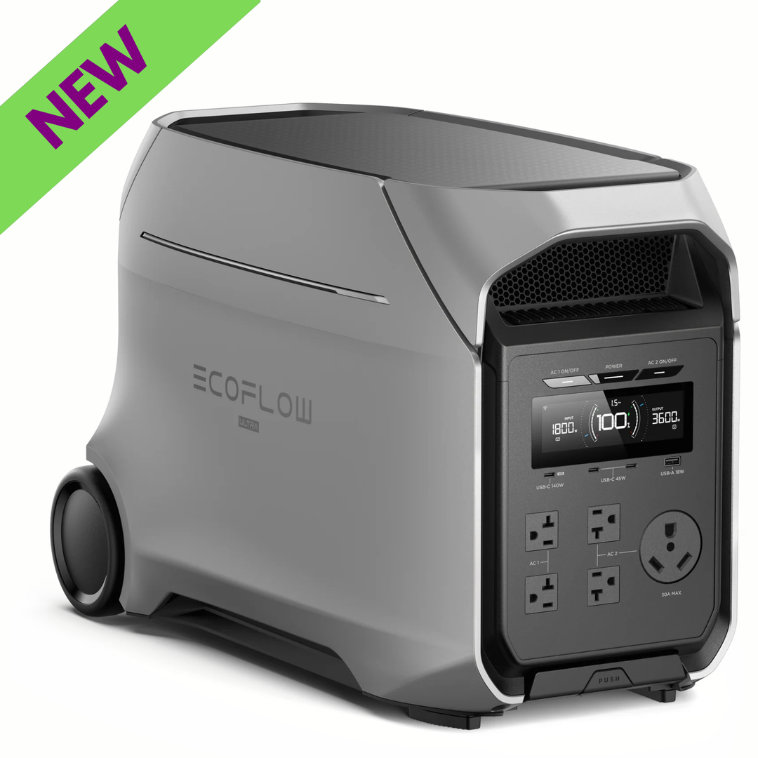 EcoFlow DELTA 3 Ultra Plus Portable Power Station 3072Wh Expandable Fast Charge