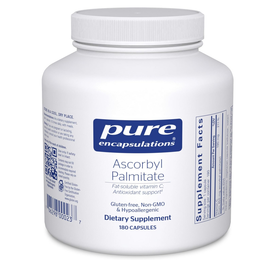 Pure Encapsulations Ascorbyl Palmitate Supports Immune Function 180 Capsules.