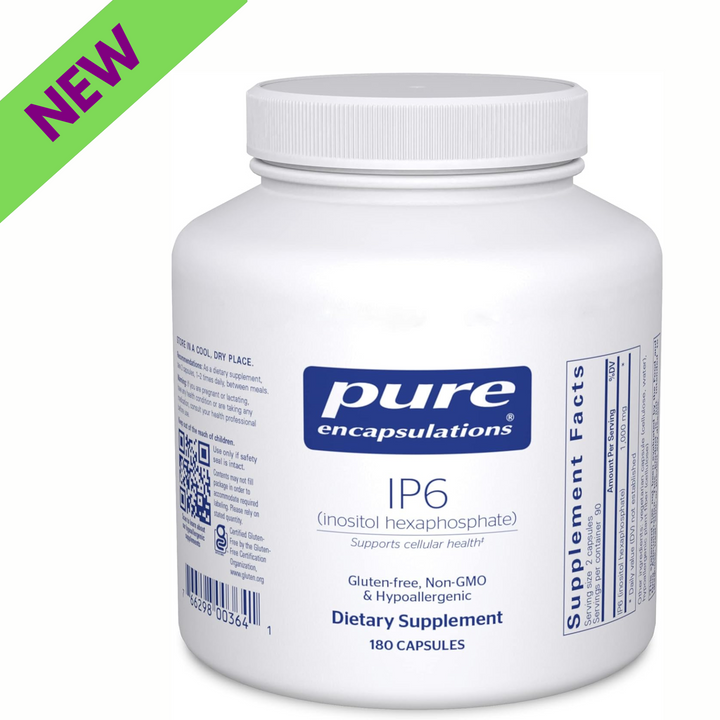 Pure Encapsulations IP6 Inositol Hexaphosphate Supports Cell Function 180 Caps