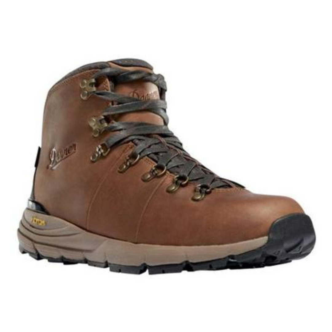 Botas de senderismo Danner Mountain 600 de 4,5" para hombre, color marrón intenso, talla 8