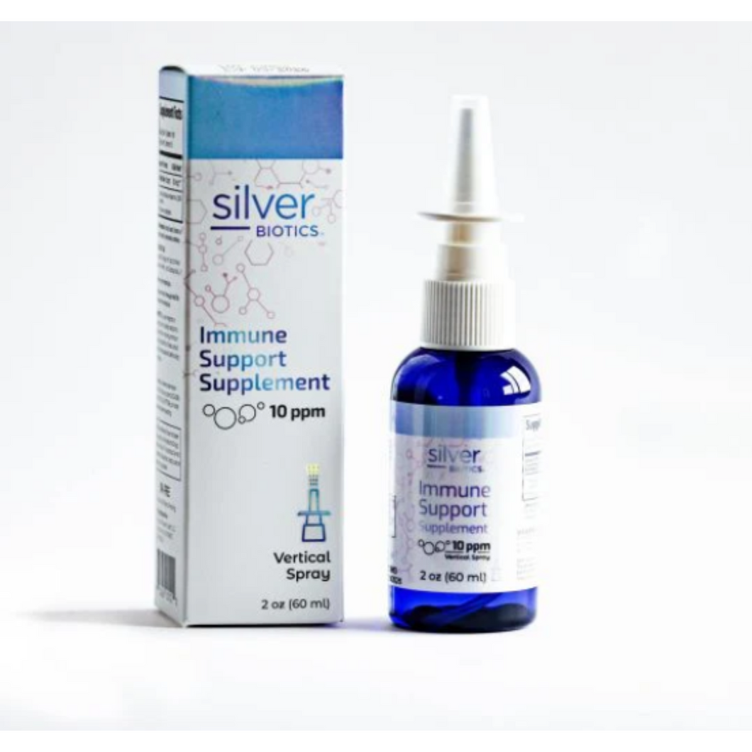 American Biotech Labs Silver Biotics Nasal Spray SilverSol Technology 20ppm