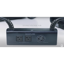 Load image into Gallery viewer, EcoFlow Double Voltage Hub with 3 Receptacles for DELTA Pro
