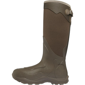 LaCrosse Alpha Agility 17" Rubber Boots Brown Size 8