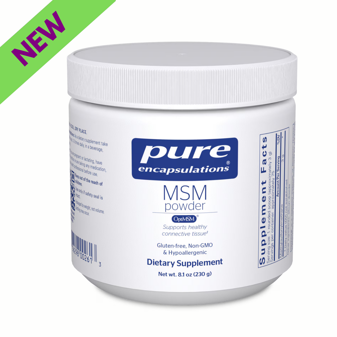 Pure Encapsulations MSM Powder Supports Joint Mobility Sulfur Balance 227 g
