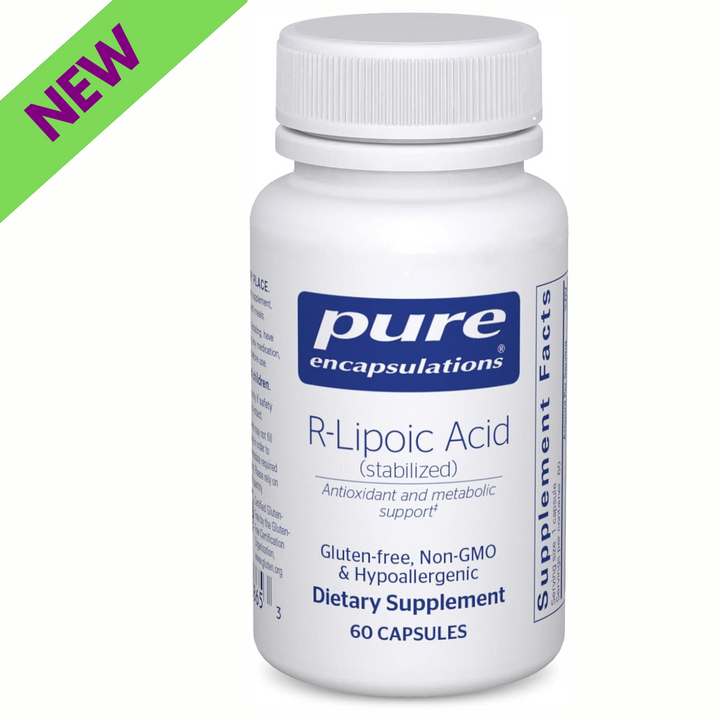 Pure Encapsulations R Lipoic Acid Supports Metabolism Antioxidant 60 Capsules