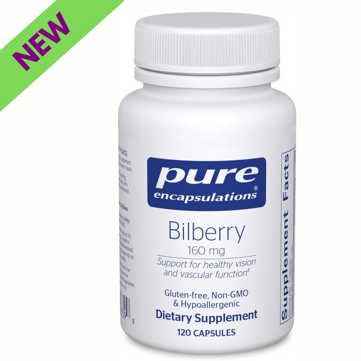 Pure Encapsulations Bilberry 160 mg Supports Eye and Vascular Function 120 Caps