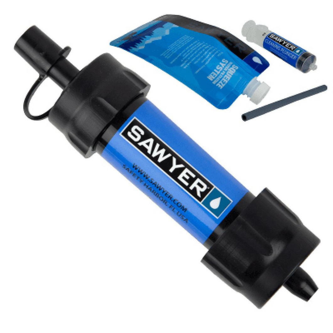 Sawyer SP128 Mini Water Filtration System Blue Single