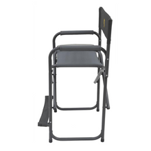 Load image into Gallery viewer, Alps Browning Directors Folding XT Plus Camping Chair Charcoal Extra Tall Seat
