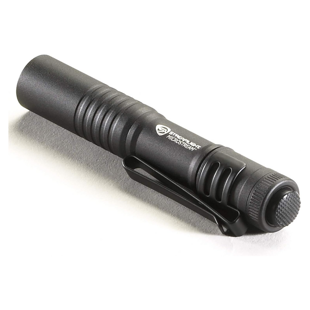 Streamlight Streamlight MicroStream Alkaline Battery Powered LED Pen Light Black