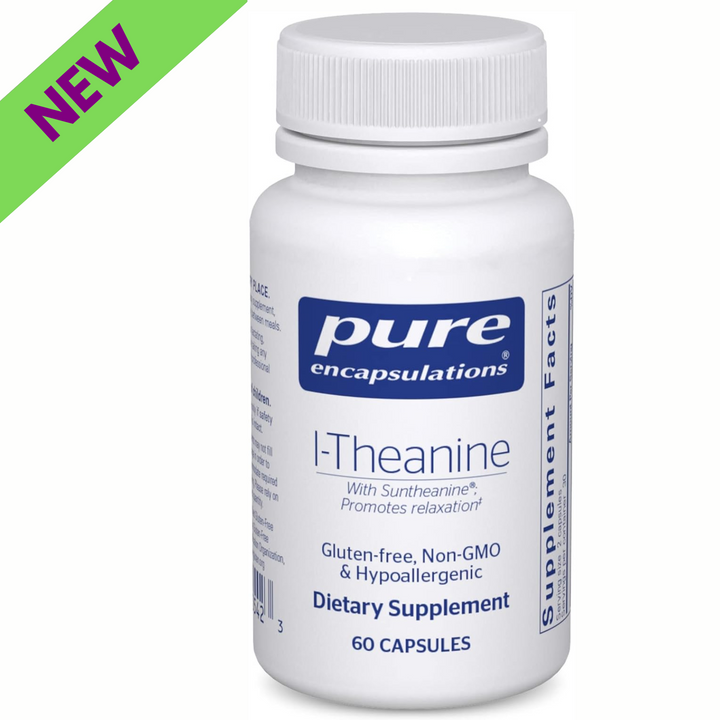 Pure Encapsulations L-Theanine Supports Relaxation and Nervous System 60 Caps