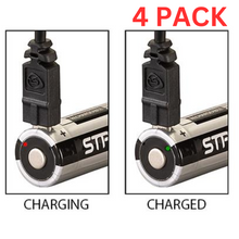 Load image into Gallery viewer, Streamlight USB Rechargeable Lithium Ion Battery Integrated Charge Port 4 PACK
