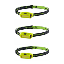 Load image into Gallery viewer, Streamlight Bandit Pro Rechargeable Headlamp 180 Lumens Clam Yellow 3 PACK
