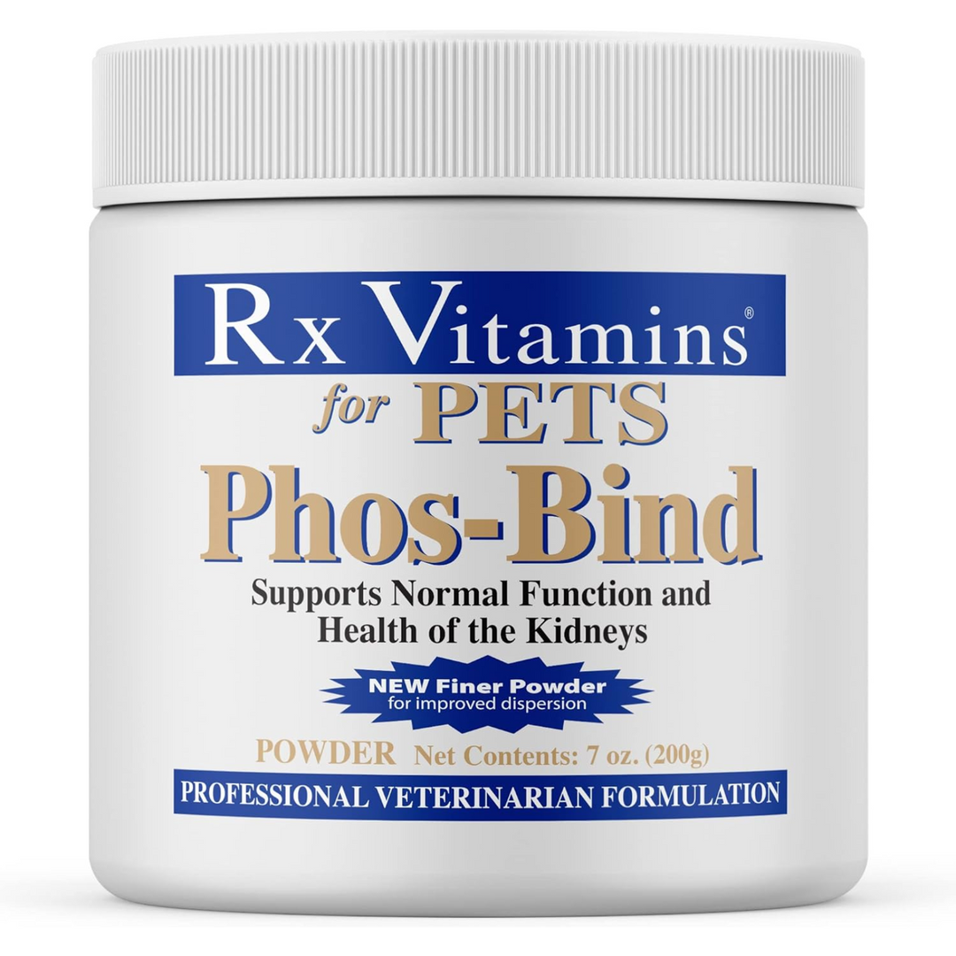 Rx Vitamins For Pets Phos Bind 200g Kidney Support Powder for Dogs and Cats
