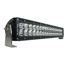 Load image into Gallery viewer, Black Oak LED 20&quot; Light Bar Combo Optic Curved Double Row 5W Combo Black Housing
