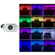 Load image into Gallery viewer, Black Oak LED Rock Accent Light RGB White Housing
