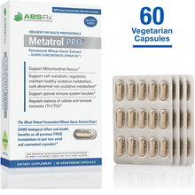 Load image into Gallery viewer, American Biosciences Metatrol Pro 60 Capsules Fermented Wheat Germ Extract
