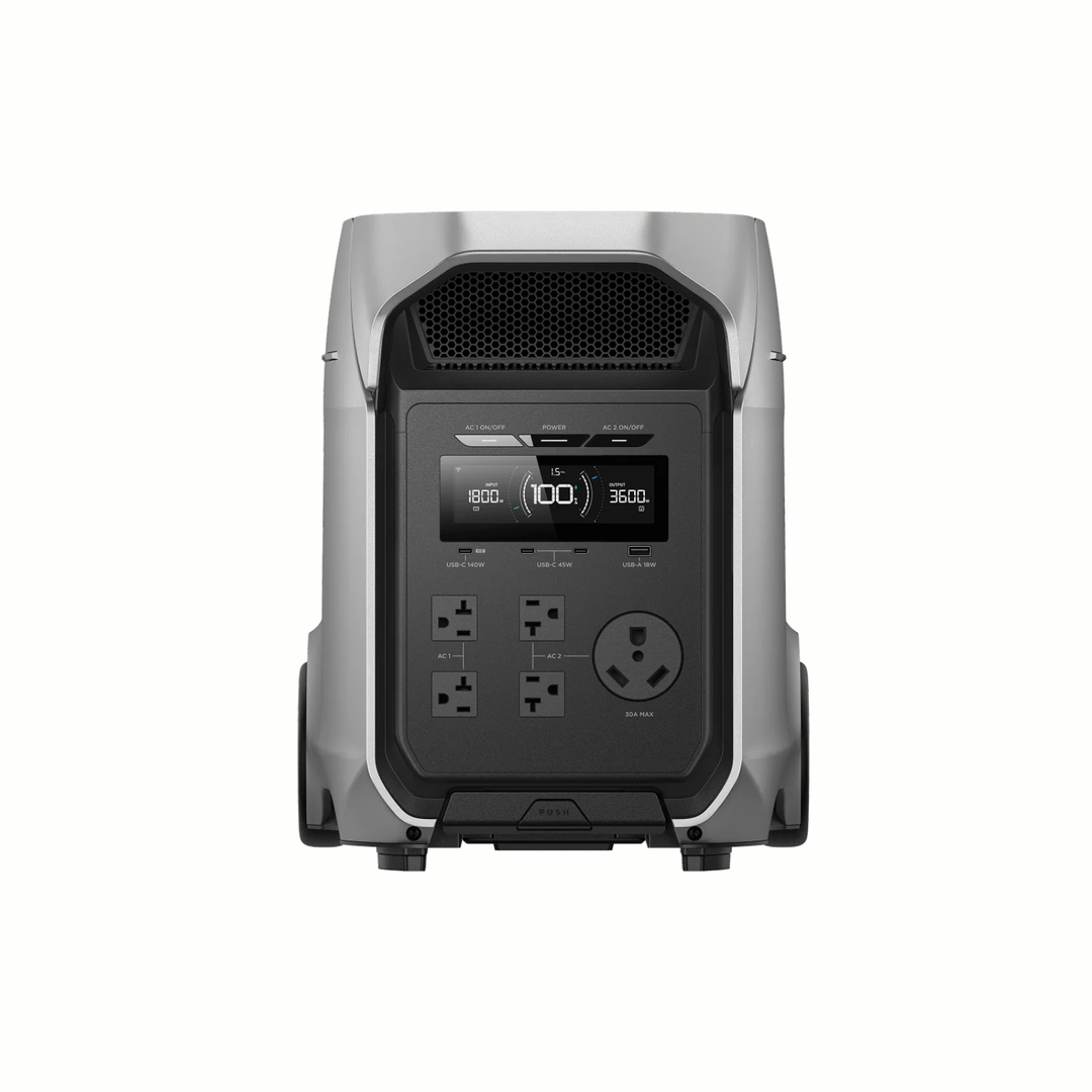 EcoFlow DELTA 3 Ultra Portable Power Station 3072Wh Fast Charging Backup Supply