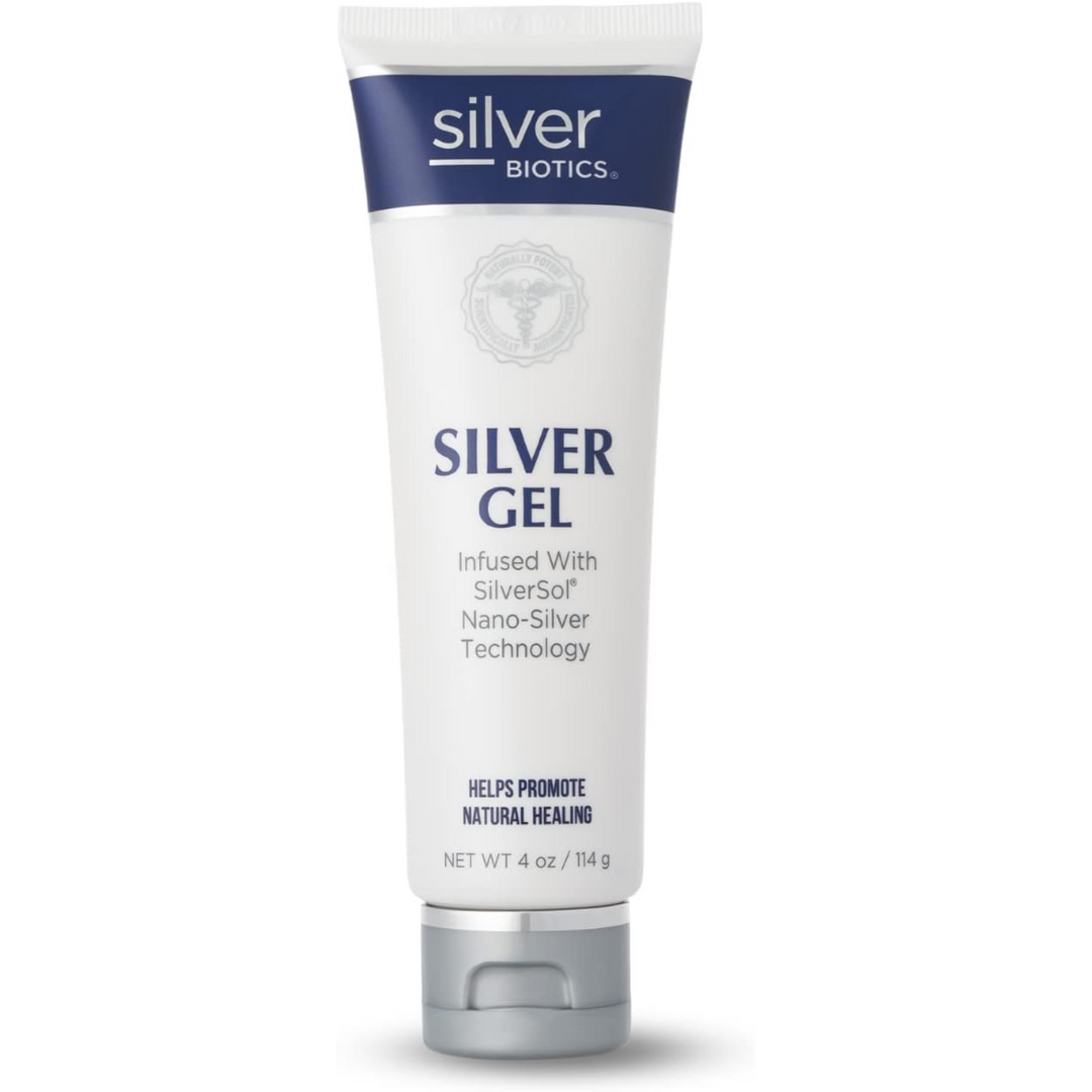 American Biotech Labs Silver Biotics Silver Gel AG0 20ppm 4 Oz Immune Support