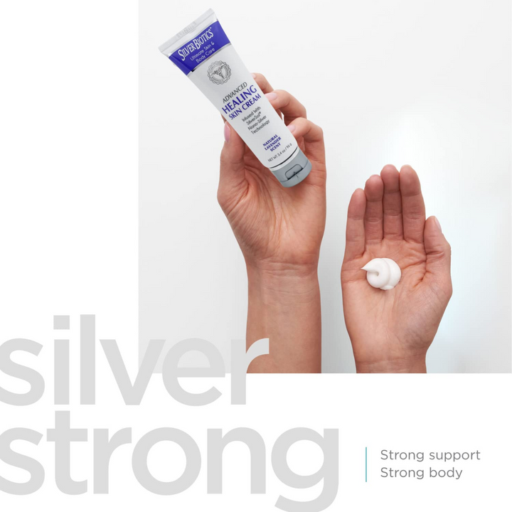 American Biotech Labs Silver Skin Cream 3.4 Oz Hydrating Soothing Skin Care