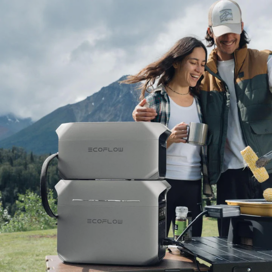 Batería adicional inteligente EcoFlow DELTA 3, almacenamiento de energía expandible y confiable