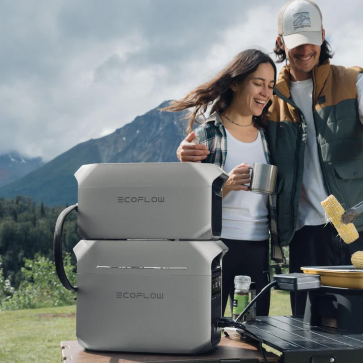 Batería adicional inteligente EcoFlow DELTA 3, almacenamiento de energía expandible y confiable