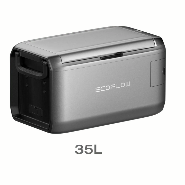 EcoFlow GLACIER Classic 35L with Plug-in Battery Extended Portable Cooling Power