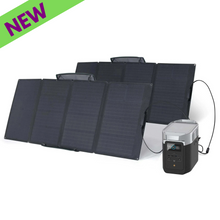 Load image into Gallery viewer, EcoFlow DELTA 2 Portable Power Station 1024Wh + Qty 2 160W Solar Panel
