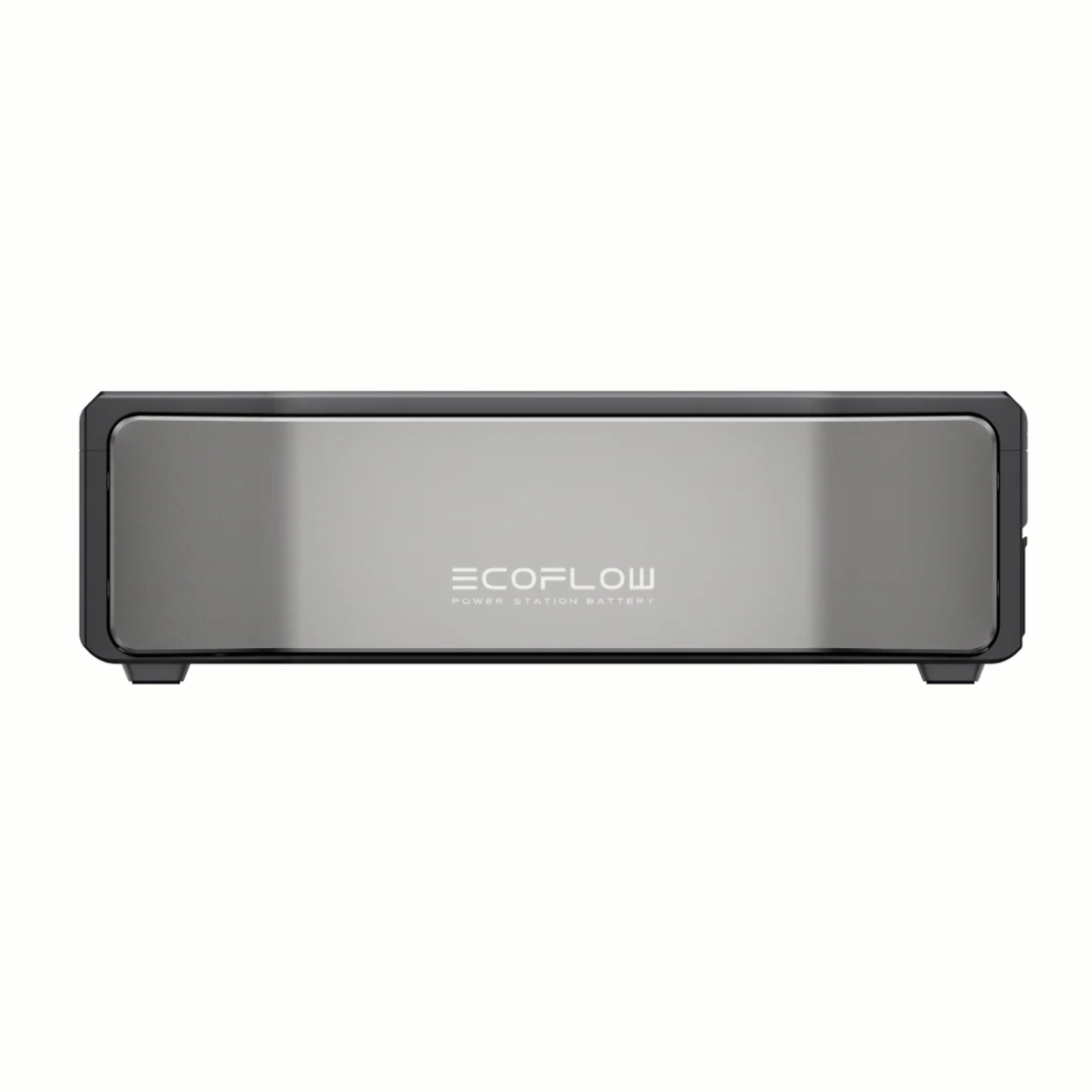 EcoFlow DELTA Pro Ultra X Inverter showing front view with sleek design and logo.