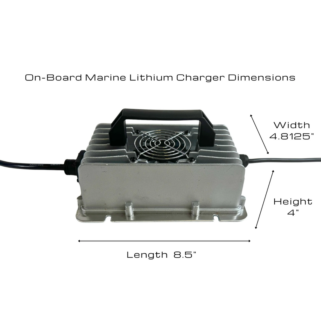 Black Oak On-Board 24V 15Ah Marine Lithium Battery Charger
