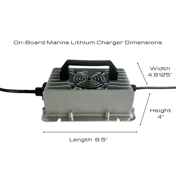 Black Oak On-Board 24V 15Ah Marine Lithium Battery Charger