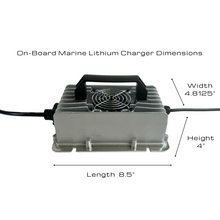 Load image into Gallery viewer, Black Oak On-Board 36V 10A Marine Lithium Battery Charger
