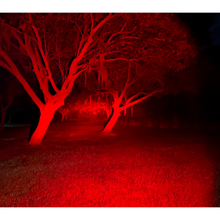 Load image into Gallery viewer, Black Oak LED 2 Inch Red LED Predator Pod Light Flood Optics Black
