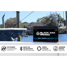 Load image into Gallery viewer, Black Oak Lithium 36V 60Ah Deep Cycle Motor Battery Bluetooth Connectivity
