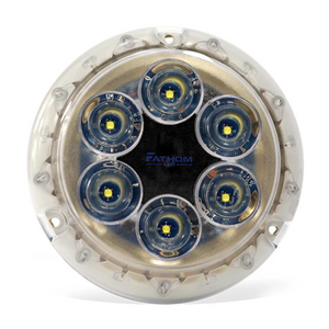 Black Oak LED Fathom LED Underwater Light Deep Blue FL6