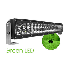 Load image into Gallery viewer, Black Oak LED 20 Inch Curved Green LED Predator Light Bar Combo Optics
