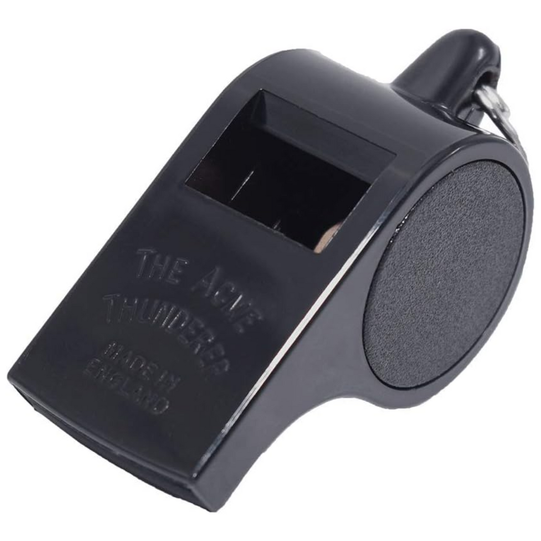 Omnipet Omnipet Acme Thunderer Non Stick Mouthpiece Pea Whistle Black Large