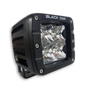 Black Oak LED 2" Marine Pod Light Spot Optics Black Housing 10 Watt Cree