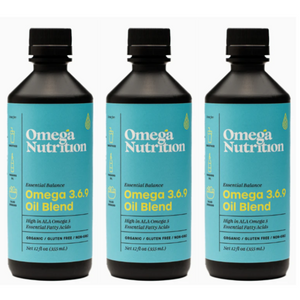 Omega Nutrition Essential Balance 3-6-9 Oil Blend 12 OZ 3 PACK