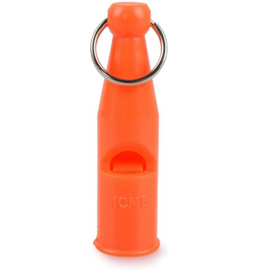 Omnipet Acme Dog Whistle Pro Trailers Dog Whistle Modern Plastic Orange 2 PACK