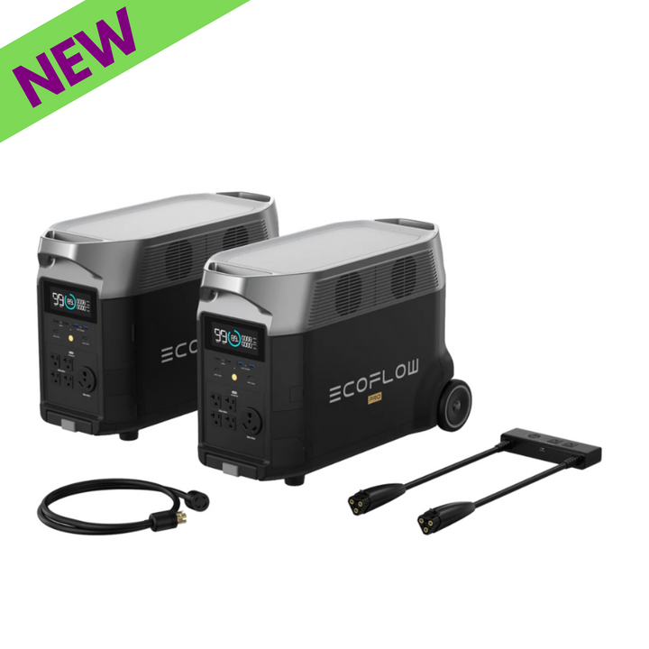 EcoFlow DELTA Pro Portable Energy Power Station Qty 2 With A Double Voltage Hub