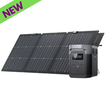 Load image into Gallery viewer, EcoFlow DELTA 1300 Portable Power Station + Two 160W Portable Solar Panel
