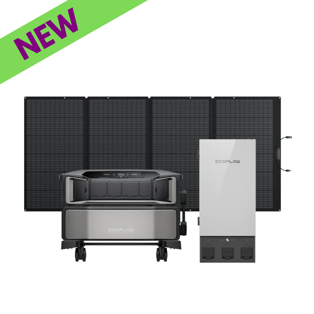 Inversor DELTA Pro Ultra + 1 Batería + Panel Solar de 400W + Panel Smart Home 2 